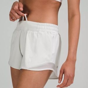 Hotty Hot LuluLemon Shorts White